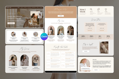 Life Coach Canva Website Editable Template Product Image 8