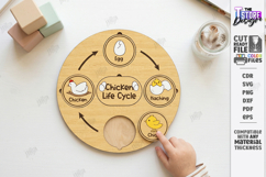 Life Cycle Puzzle Laser Cut | Montessori Toys | Kids Laser Product Image 1