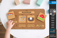 Life Cycle Puzzle Laser Cut Bundle | Educational Toys SVG Product Image 3