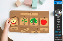 Life Cycle Puzzle Laser Cut Bundle | Educational Toys SVG Product Image 4