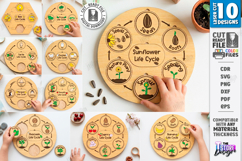 Life Cycle Puzzle Laser Cut Bundle | Montessori | Kids Laser Product Image 1