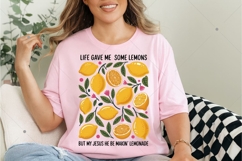 Life Gave Me Lemons But My Jesus He Be Makin Lemonade Png Product Image 5