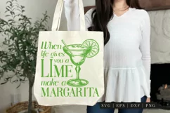 Funny Margarita Cocktail SVG | Summer Cocktail PNG Product Image 3