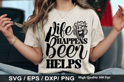 Funny Beer SVG Design - Mama Needs A Beer Product Image 4