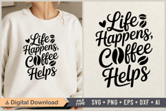 Coffee SVG Bundle | Coffee Quotes SVG | Coffee SVG Cut File Product Image 2