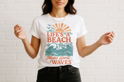 Summer Vibes Clipart, Sublimation PNG Product Image 3