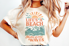 Summer Vibes Clipart, Sublimation PNG Product Image 2