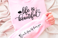 Life is beautiful SVG Design Product Image 3