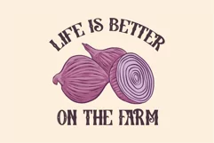 Life is Better on the Farm SVG T shirt Design Product Image 2
