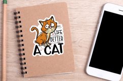 Printable Cat Cute Stickers,Cat printable,Cute Cat Stickers,Kawaii Cat Stickers Designs,Kids Sticker PNG,cat lover person Stickers,Kawaii Stickers set,Cute kitty clipart Stickers,Kawaii cats graphics Design,Funny cats Stickers,Pet illustrations Stickers,C
