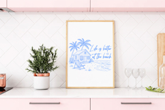 Life Is Better At The Beach PNG, Coastal Design Product Image 3