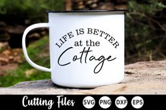 Summer SVG | Life is Better at the Cottage Product Image 1