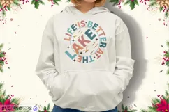 Life is Better at the Lake SVG PNG T-shirt Design Product Image 1