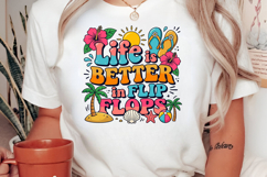 Life is Better in Flip Flops PNG Product Image 4