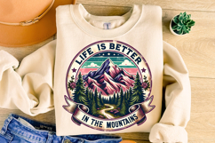 Life Is Better In The Mountains PNG, Camping PNG, Adventure Product Image 3