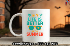 Life Is Better In The Summer PNG File