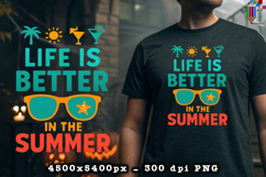 Life Is Better In The Summer PNG File