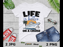 Life Is Better On A Cruise Png, Cruise Png, Nautical Png Product Image 3