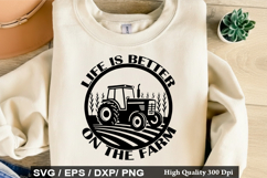 Tractor SVG Design - just one more car i promise Product Image 4