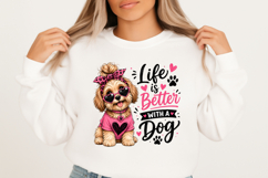 Life Is Better With a Dog PNG Product Image 2