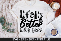 Beer SVG Design - Save water drink beer Product Image 4