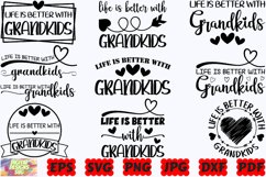 Life Is Better With Grandkids SVG | Grandkids SVG | Grandma Product Image 1
