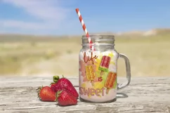 Summer Popsicles Sublimation | Sweet Life | Life Quotes Product Image 3