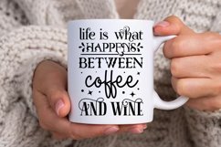 Life Is What Happens Between SVG, Sarcastic SVG Design Product Image 3