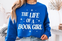 The Life Of A Book Girl SVG PNG - Booktrovert Mode Book Era Product Image 2