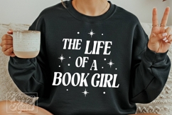 The Life Of A Book Girl SVG PNG - Booktrovert Mode Book Era Product Image 3
