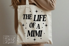Life Of A Mimi SVG PNG - Mimi Life - Mimi Era - Mothers Day Product Image 4