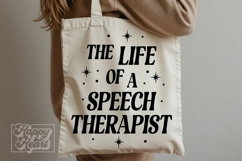 The Life Of A Speech Therapist SVG PNG - School SLT Era Product Image 5