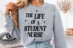 Life Of A Student Nurse SVG PNG - Future Registered Nurse Product Image 2