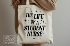 Life Of A Student Nurse SVG PNG - Future Registered Nurse Product Image 4
