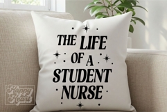 Life Of A Student Nurse SVG PNG - Future Registered Nurse Product Image 5