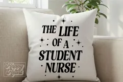 Life Of A Student Nurse SVG PNG - Future Registered Nurse Product Image 5