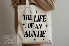 Life Of An Auntie SVG PNG - Auntie Era - Best Aunt Shirt Product Image 4