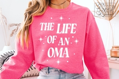 The Life Of An Oma SVG - Blessed Oma Era Trendy Mothers Day Product Image 3