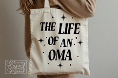 The Life Of An Oma SVG - Blessed Oma Era Trendy Mothers Day Product Image 4