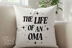 The Life Of An Oma SVG - Blessed Oma Era Trendy Mothers Day Product Image 5