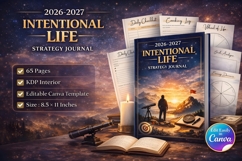 Intentional Life Strategy Journal 2026 &amp; 2027 Product Image 1