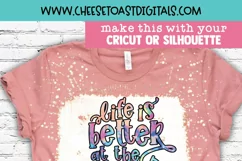 Tie Dye Lake Sublimation PNG | Life Is Better At The Lake Product Image 2