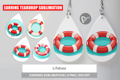 Earring Lifebuoy Product Image 1