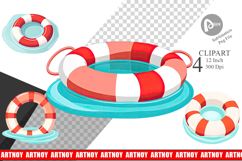 Lifebuoy Clipart Product Image 1