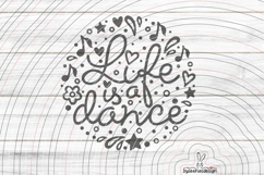 Lifedance Cutting file SVG DXF Product Image 1