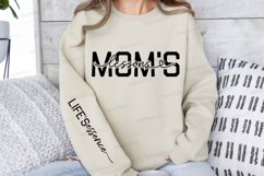 Life&#039;s Essence Sleeve SVG, Mother&#039;s Day SVG Design Product Image 1