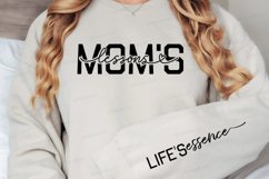 Life&#039;s Essence Sleeve SVG, Mother&#039;s Day SVG Design Product Image 3