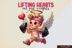 Cute Valentine&#039;s day Sublimation PNG. Product Image 1