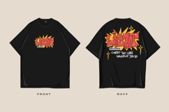 Light Bearer Spiritual Quotes, Christian Graffiti T shirt Product Image 1