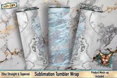 Sublimation Tumbler, Marble Tumbler, Agate Tumbler Wrap